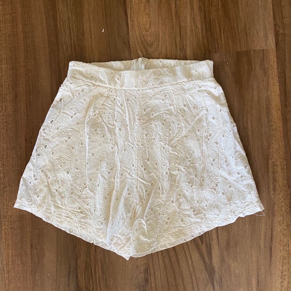 SOLD Painted Threads High Waisted Shorts